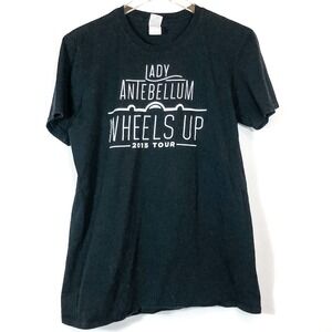 Lady Antebellum Wheels Up 2015 Tour Black Tee